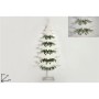 ALBERO OVATTA 210CM BIANCO