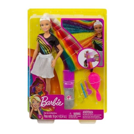 BARBIE CAPELLI ARCOBALENO