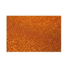 GOMMA EVA 40X60 GLITTER ARANCIONE