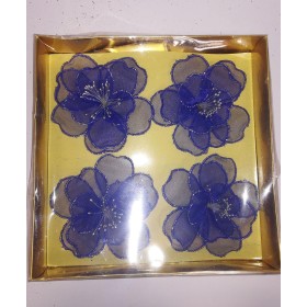 4 FIORI C/PISTILLI BIANCHI L24-60134B