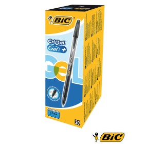 BIRO BIC CRISTAL GEL NERA 12+8 OMAGGIO