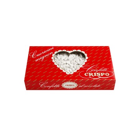 CONFETTI CUORICINI MIGNON BIANCO 1KG