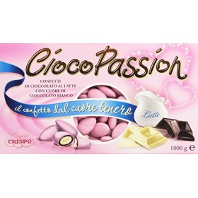 CONFETTI CIOCO PASSION CIOCCOLATO AL LATTE SCATOLO ROSA