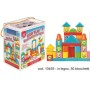 GIOCO LEGNO COSTRUZIONI 50 BLOCCHETTI KIDDY PLAY