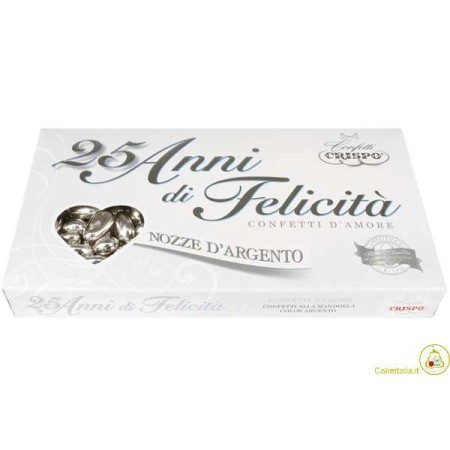 CONFETTI 25 ANNI DI FELICITA' 500G