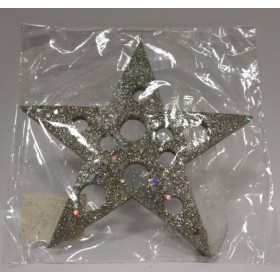 ADDOBBI ALBERO STELLA ARGENTO