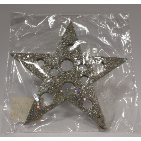 ADDOBBI ALBERO STELLA ARGENTO