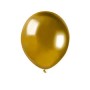 50 PALLONCINI 5 POLLICI GLOSSY ORO
