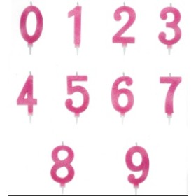 CANDELE SWEETY FUXIA GLITTER N.0