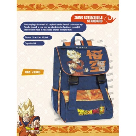 ZAINI ESTENSIBILI DRAGONBALL 2025