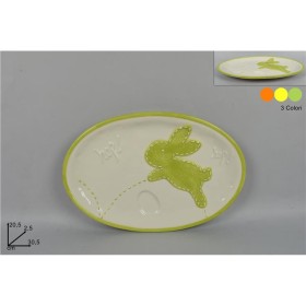 PIATTI OVALI 30.5CM C/CONIGLIO