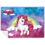 TOVAGLIETTA IN TESSUTO 40X30 UNICORNO