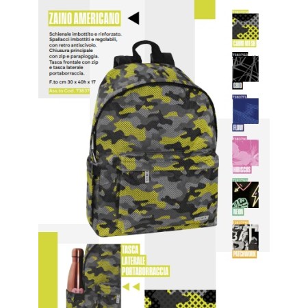 ZAINI AMERICANI FANTASIA COMIX CAMO MESH 2025