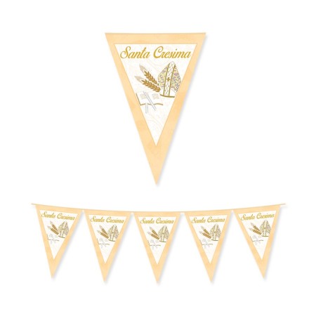 FESTONI BANDIERE LA MIA CRESIMA 6MT