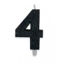 CANDELE SWEETY NERO GLITTER N.4