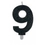 CANDELE SWEETY NERO GLITTER N.9