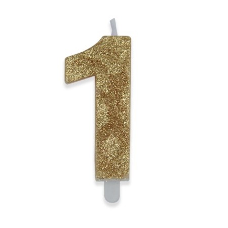 CANDELE SWEETY ORO GLITTER N.1