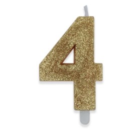 CANDELE SWEETY ORO GLITTER N.4