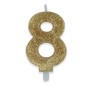 CANDELE SWEETY ORO GLITTER N.8