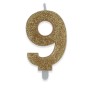 CANDELE SWEETY ORO GLITTER N.9