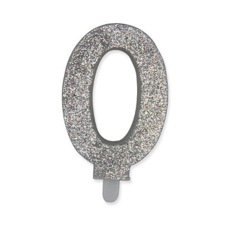 CANDELE SWEETY ARGENTO GLITTER N.0