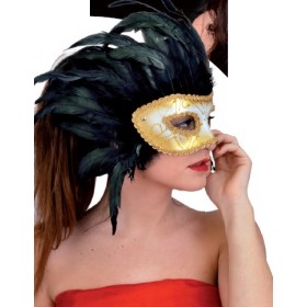 MASCHERE DAMIGELLE CON PIUME