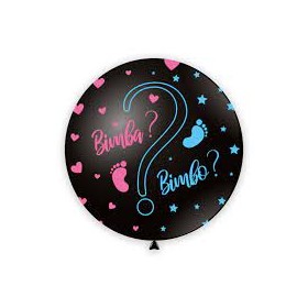 PALLONCINI BLISTER DA 2 PZ 83 CM ST.ROSA E CEL.GLOBO BIMBO/BIMBA?