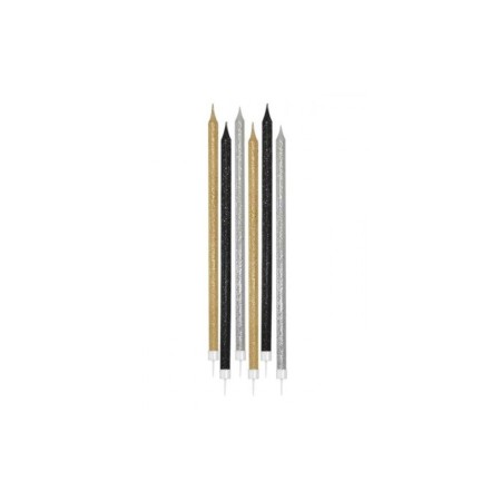 CANDELINE GLITTER PRESTIGE 15CM