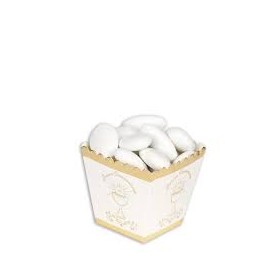 12 BOX PORTACONFETTI PRIMA COMUNIONE METAL