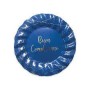 8 PIATTI PICCOLI CM.20 BUON COMPLEANNO BLUE GOLD