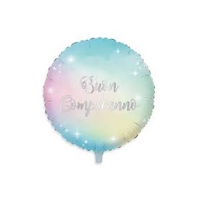 PALLONCINO MYLAR BUON COMPLEANNO 18''