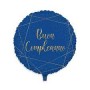 PALLONCINO MYLAR BUON COMPLEANNO 18'' BLU