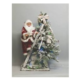 BABBO NATALE SU SCALA