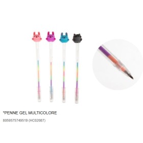 BIRO MULTICOLOR CONIGLIO PZ.48