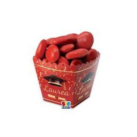 12 BOX PORTACONFETTI LAUREA GLAMOUR