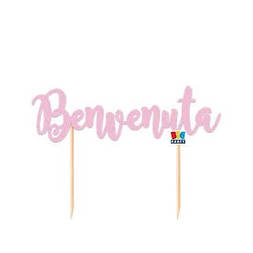 SCRITTA PER TORTA BENVENUTA ROSA