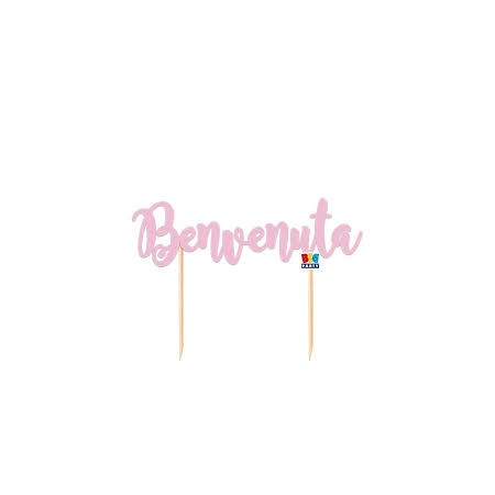 SCRITTA PER TORTA BENVENUTA ROSA