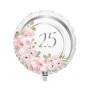 PALLONCINO MYLAR 25 ANNIVERSARIO 18''