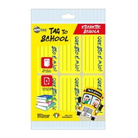 ETICHETTE ADESIVE 70X37 GIALLO FLUO