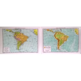 CARTINE GEOGRAFICA AMER.MERID.