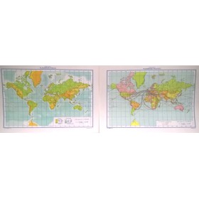 CARTINE GEOGRAFICHE CARTA PLANISF.FMB