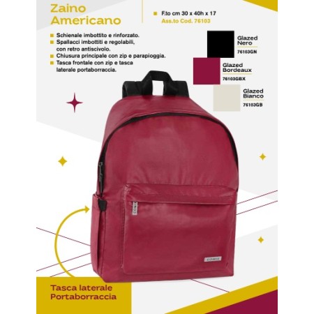 ZAINI AMERICANI GALZED BORDEAUX COMIX 2026