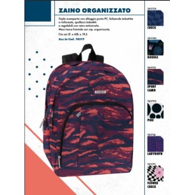 ZAINI ORGANIZZATI FANTASIA COMIX SPORT CAMO 2026