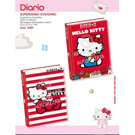 DIARI STD 12 MESI HELLO KITTY 2026