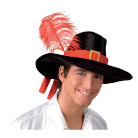 CAPPELLI MOSCHETTIERE NERO