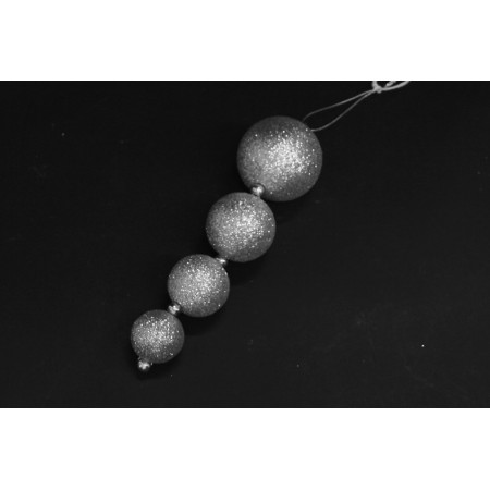 APPENDINO 4 SFERE ARGENTO