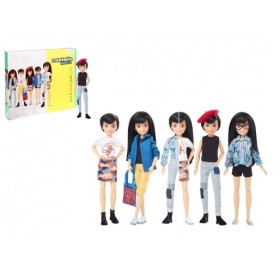 CREAZIONE PERSONAGGI CAPELLI NERI