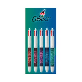 BIRO BIC 4 COLORI WEBBOH PZ 35