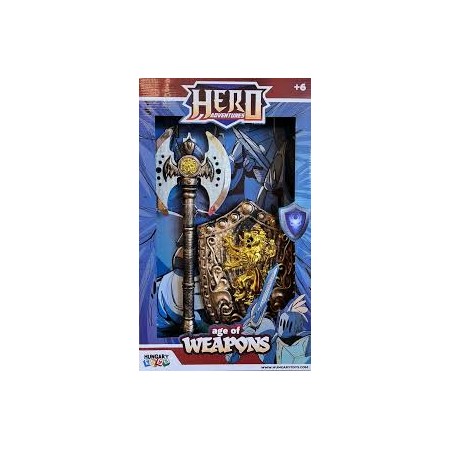 SET SCUDO ASCIA E MASCHERA