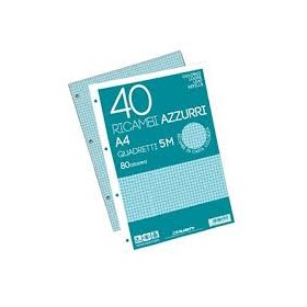 RICAMBI 21X31 RINF COLORATI 5MM AZZURRI